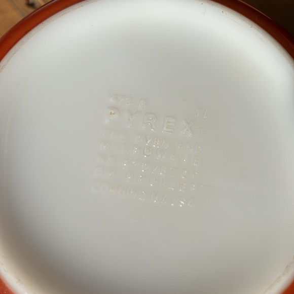 1L & 500ml Vintage Autumn Harvest Wheat Pyrex - Picture 6 of 10